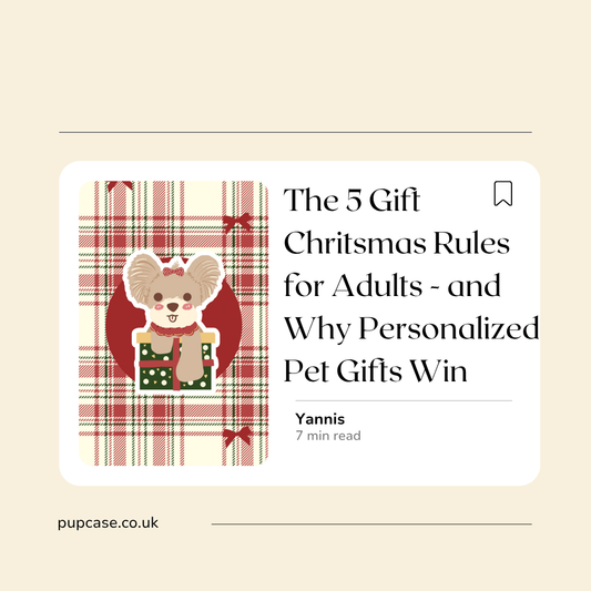 The 5 Gift Christmas Rule for Adults - and Why Personalised Pet Gifts Win Every Time
