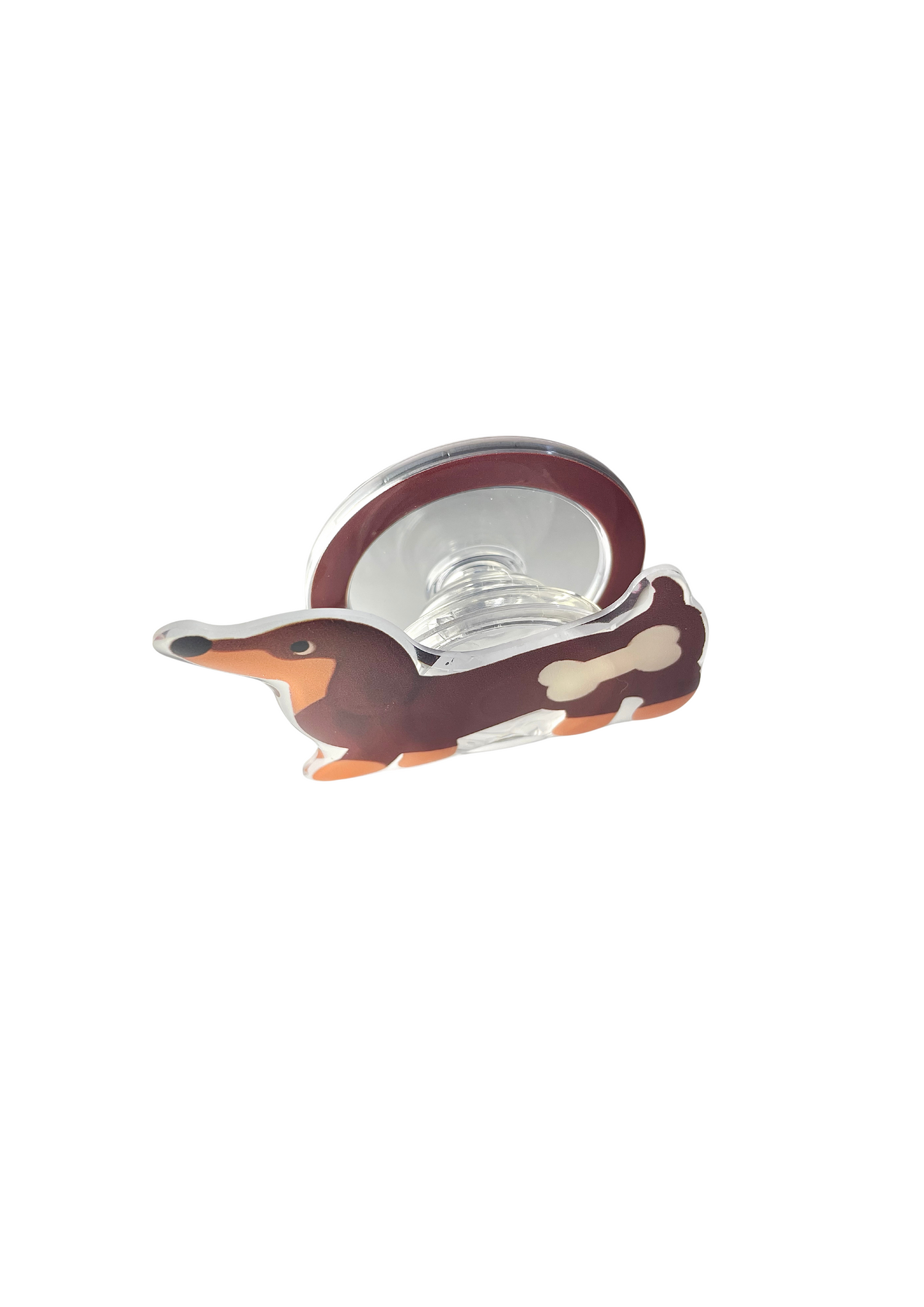 Frankie – Playful Dachshund Magnetic Phone Grip