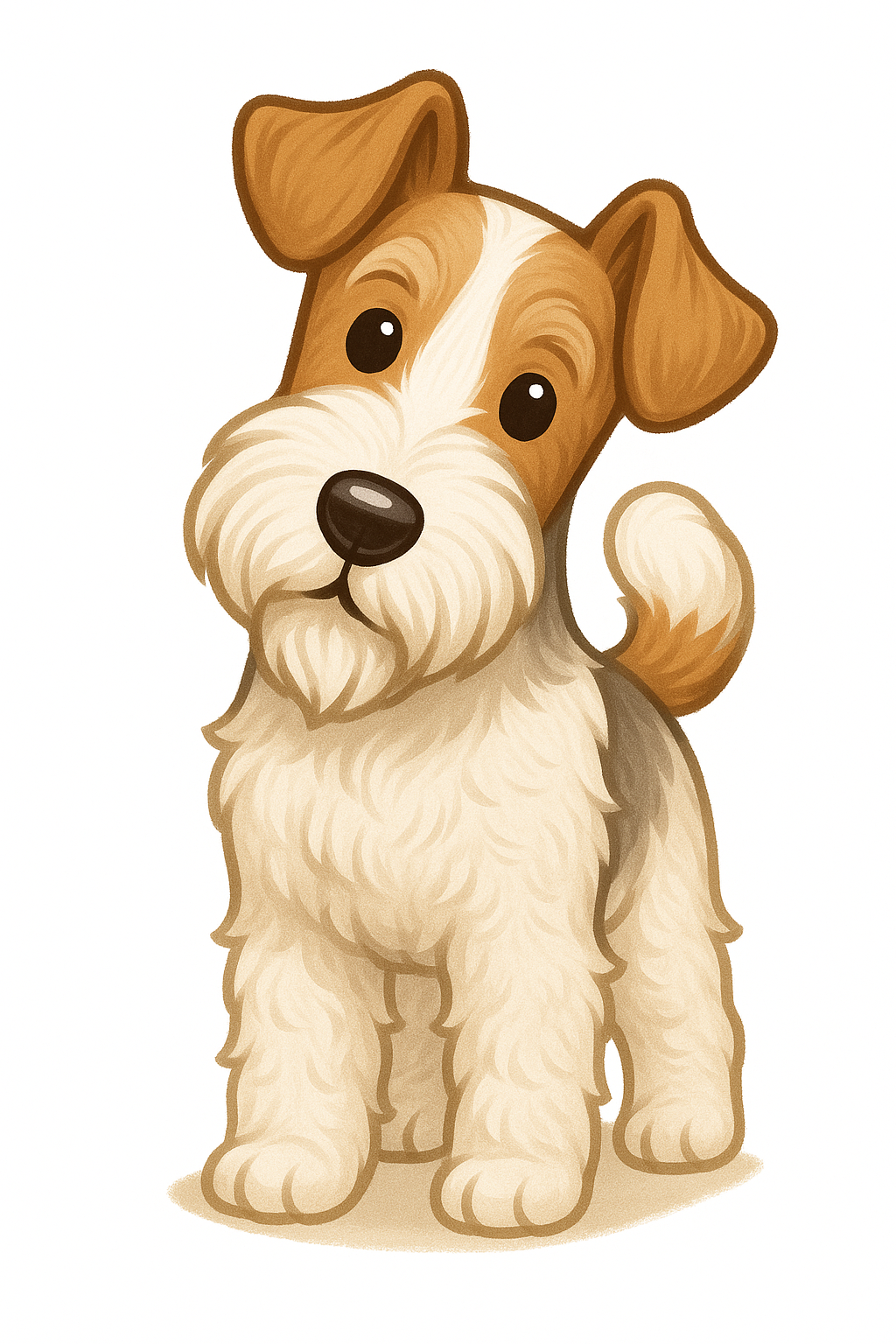 Fox Terrier Head Tilt PupGrip – Magnetic MagSafe Phone Grip & Stand for iPhone