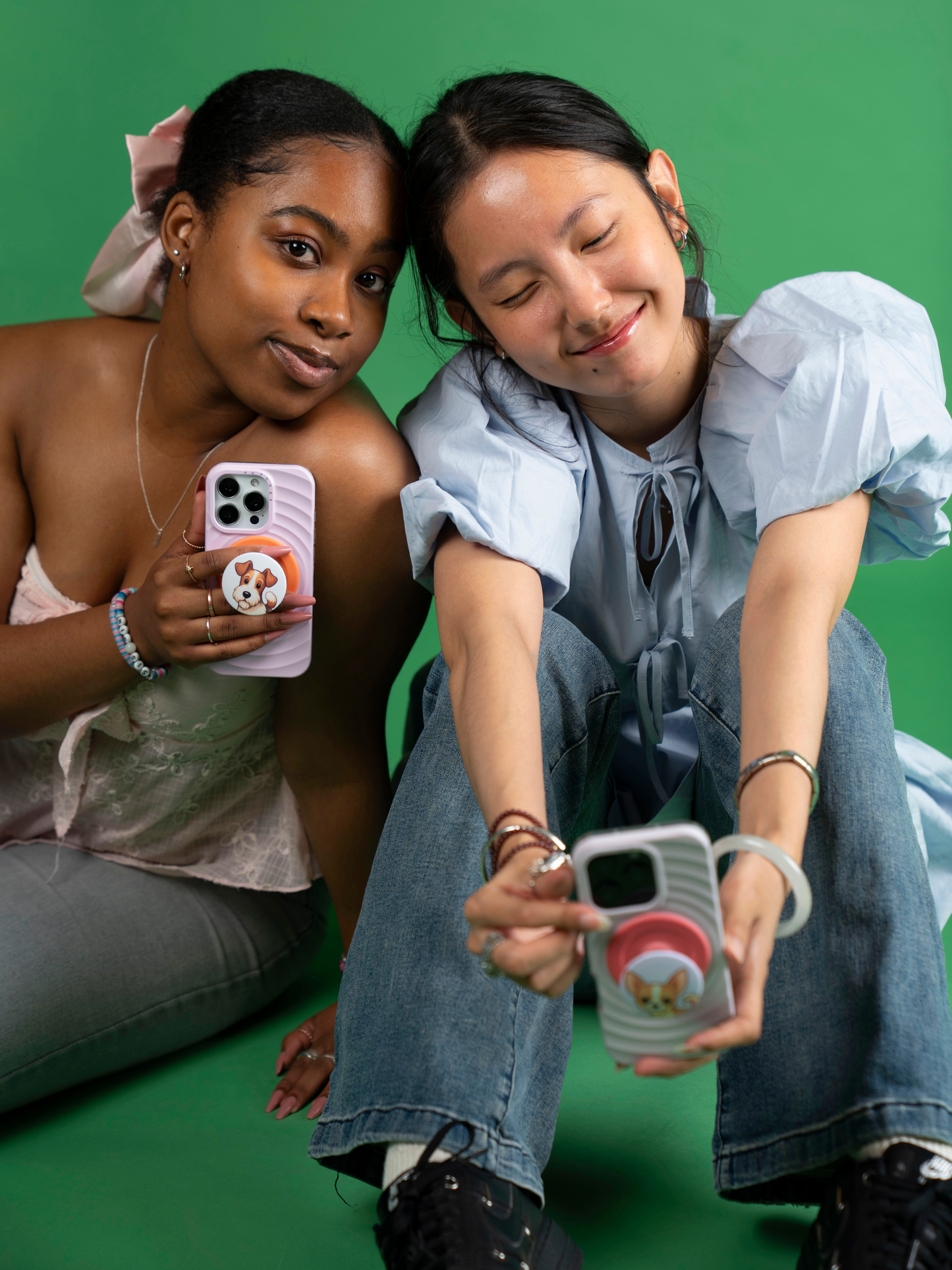 Fox Terrier Head Tilt PupGrip – Magnetic MagSafe Phone Grip & Stand for iPhone