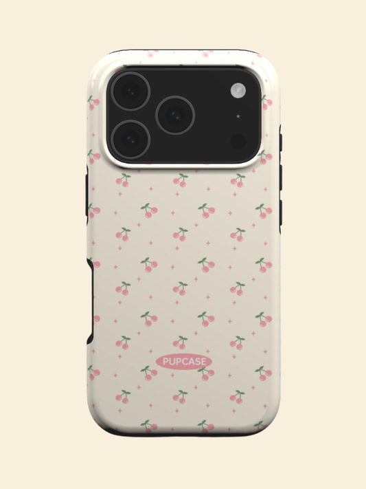 Cherry Milk Dream MagSafe Case for iPhone 12–17 | PupCase