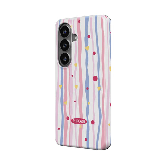 Sweetheart Stripe Magnetic Tough Phone Case | Samsung & Google Pixel
