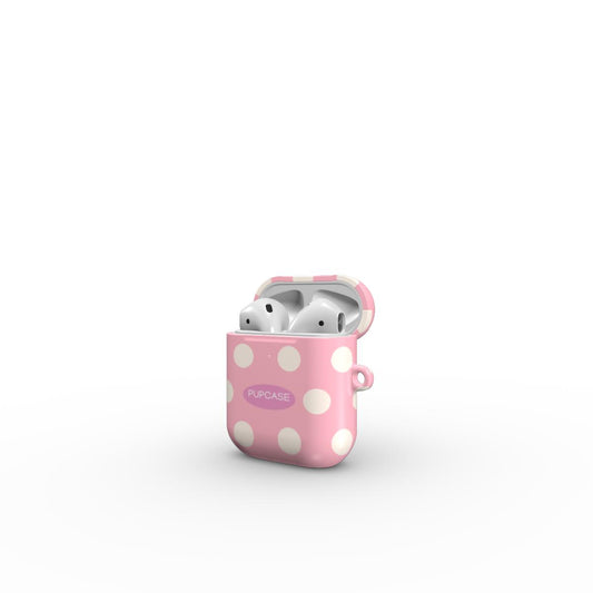 Strawberry Milk Polka Dots AirPods Tough Case