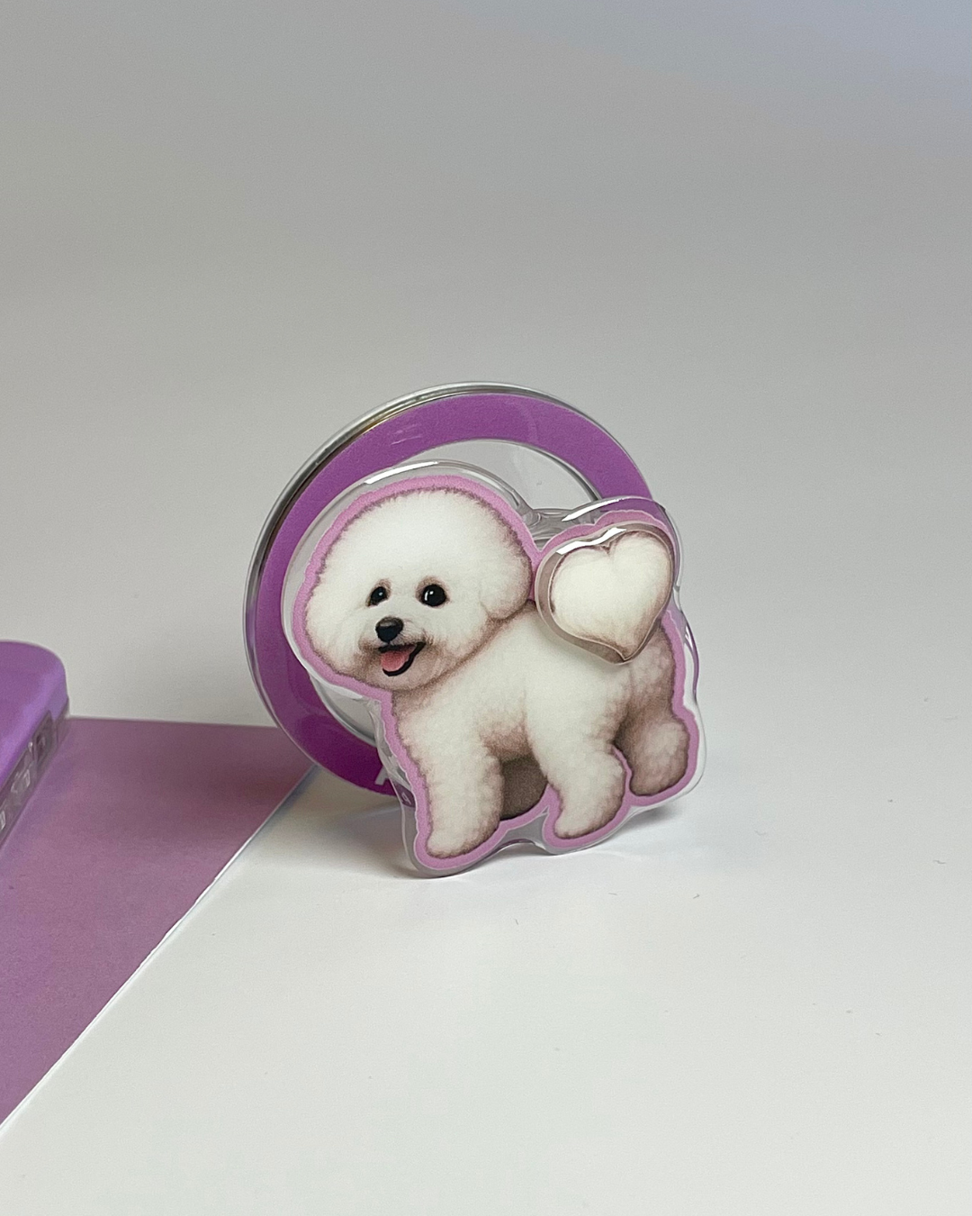 Bichon PupGrip - Magnetic MagSafe Phone Grip & Stand for iPhone