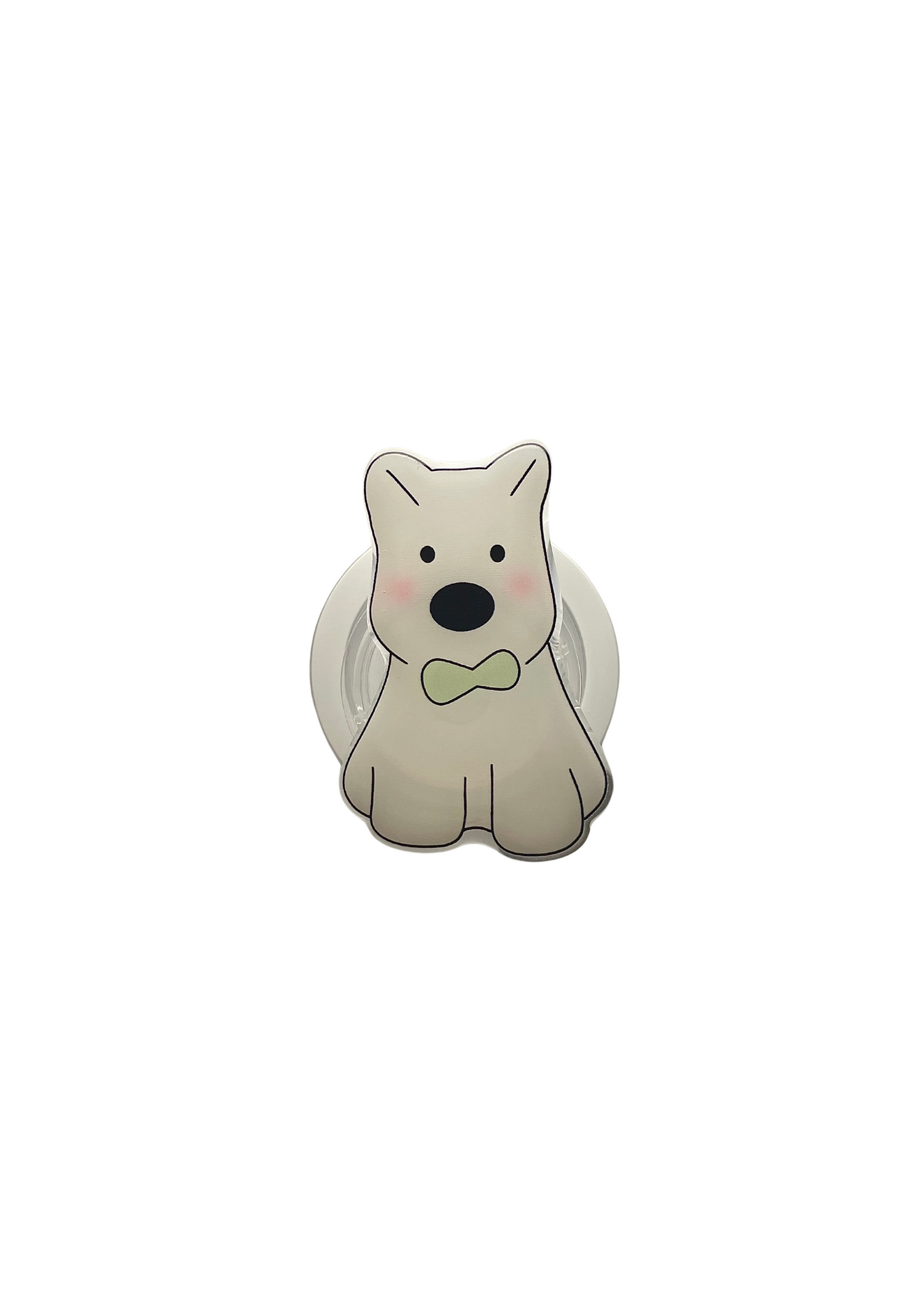 Beau – Elegant Westie Magnetic Phone Grip