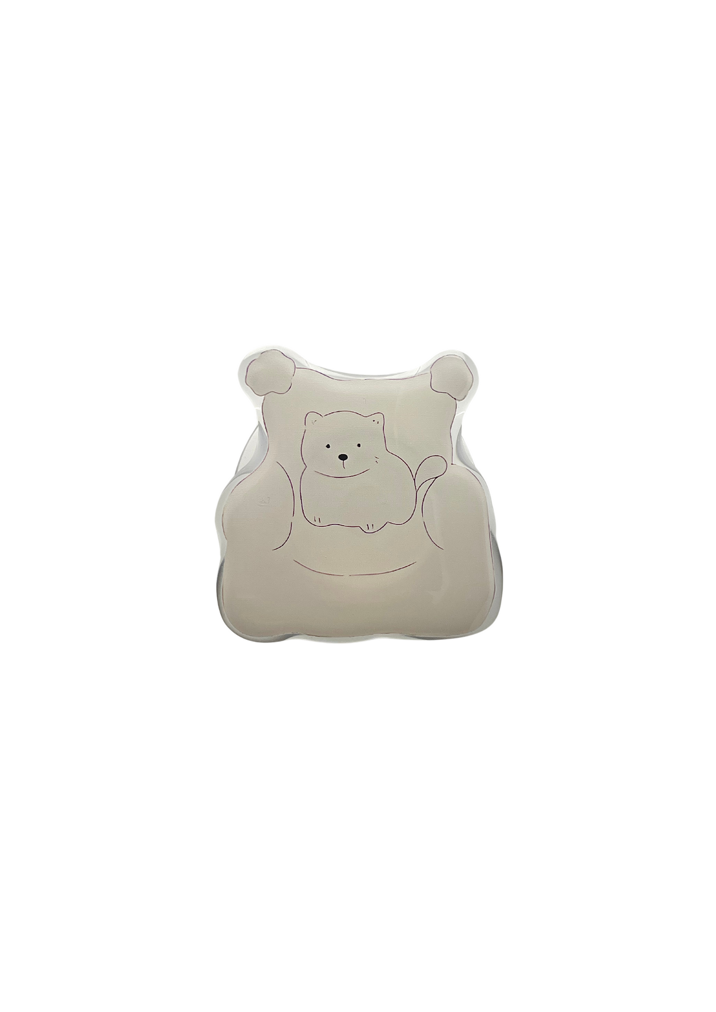 Snowy – Cozy Westie Magnetic Phone Grip