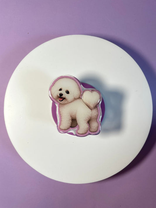 Bichon three-layered MagSafe Phone Grip and Stand