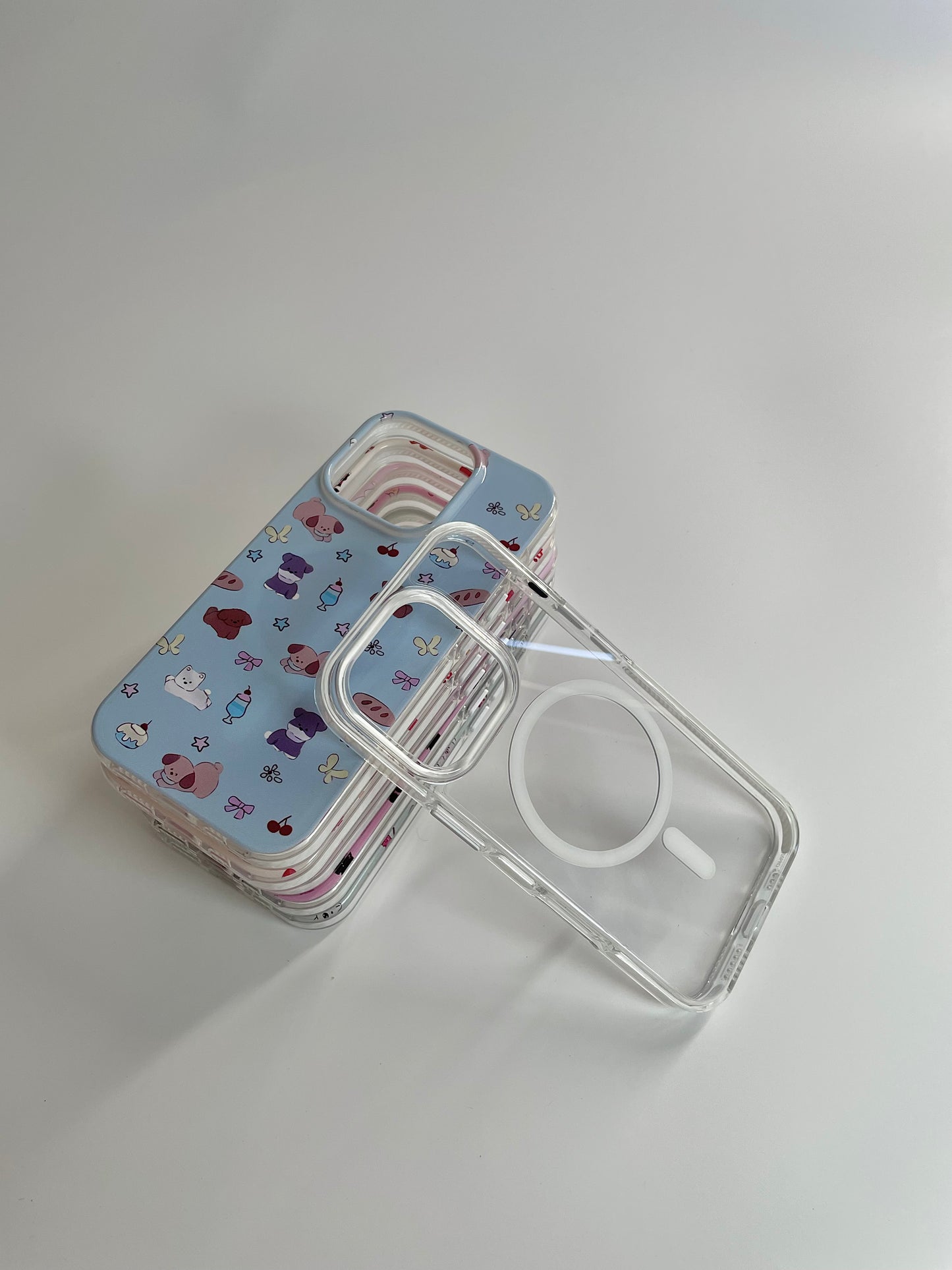 Crystal Clear MagSafe Compatible iPhone Case – Shockproof Protective Cover