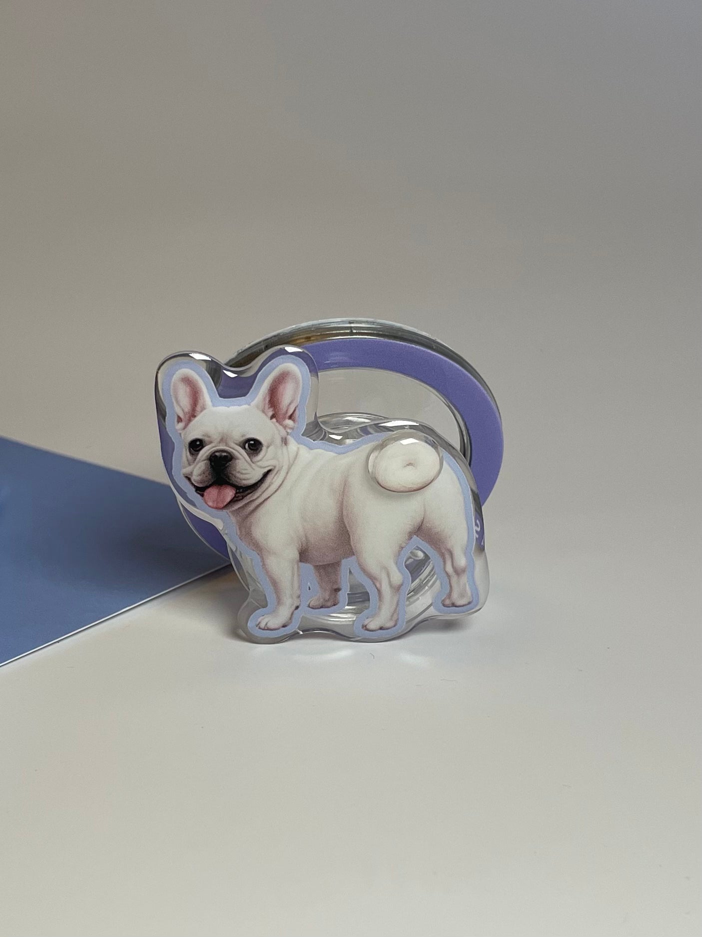 French Bulldog PupGrip - Magnetic MagSafe Phone Grip & Stand for iPhone