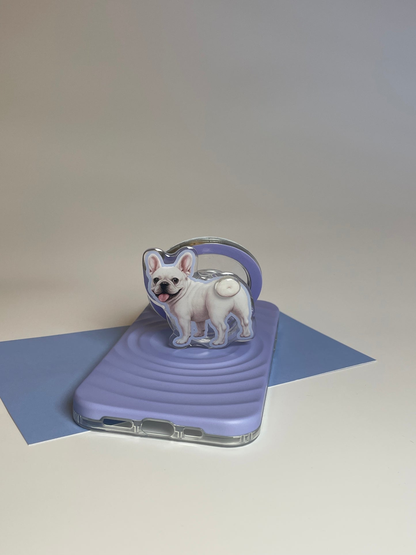 French Bulldog PupGrip - Magnetic MagSafe Phone Grip & Stand for iPhone