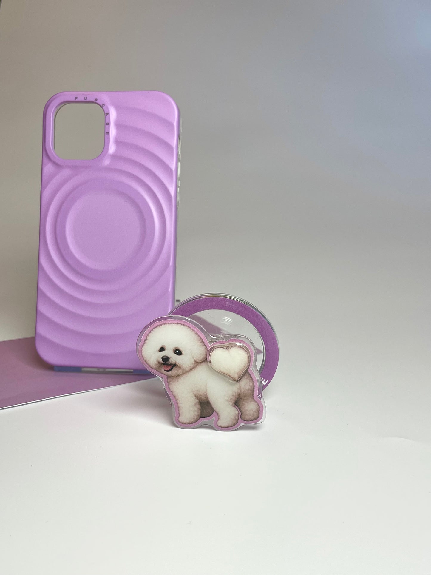 Bichon PupGrip - Magnetic MagSafe Phone Grip & Stand for iPhone
