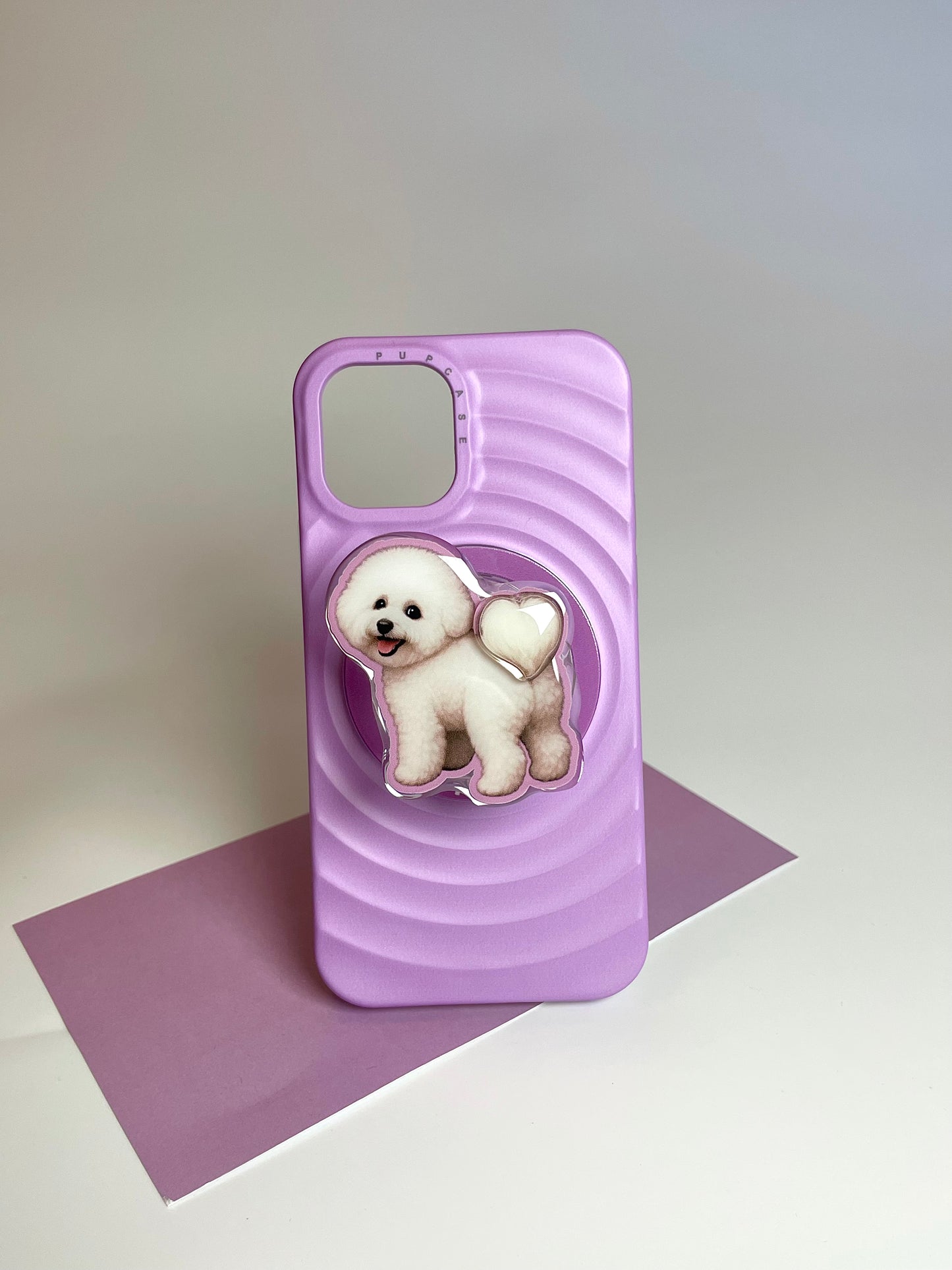 Bichon PupGrip - Magnetic MagSafe Phone Grip & Stand for iPhone