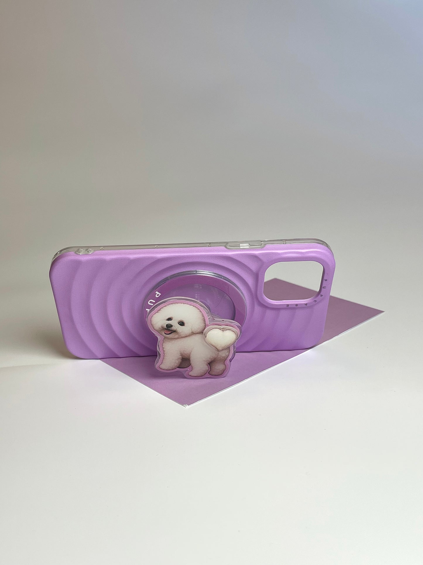 Bichon PupGrip - Magnetic MagSafe Phone Grip & Stand for iPhone