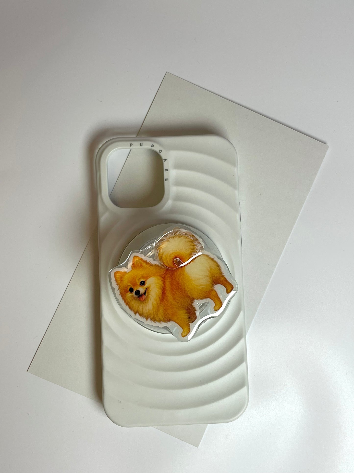 Pomeranian PupGrip - Magnetic MagSafe Phone Grip & Stand for iPhone