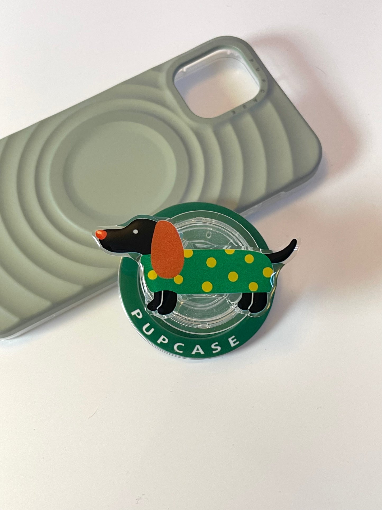 The Garden Explorer Dachshund - Magnetic MagSafe Phone Grip & Stand for iPhone