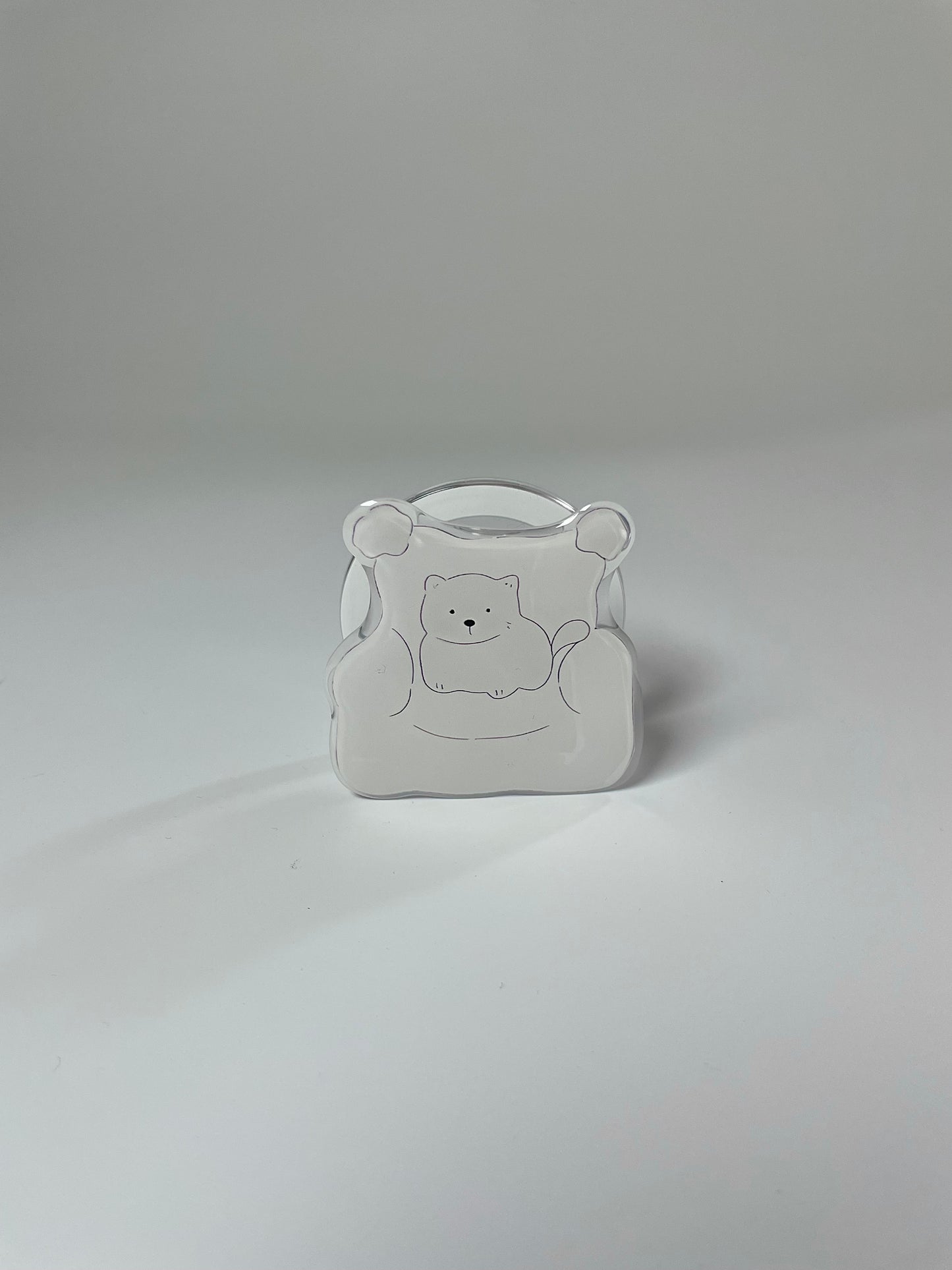 Snowy Westie PupGrip - Magnetic MagSafe Phone Grip & Stand for iPhone