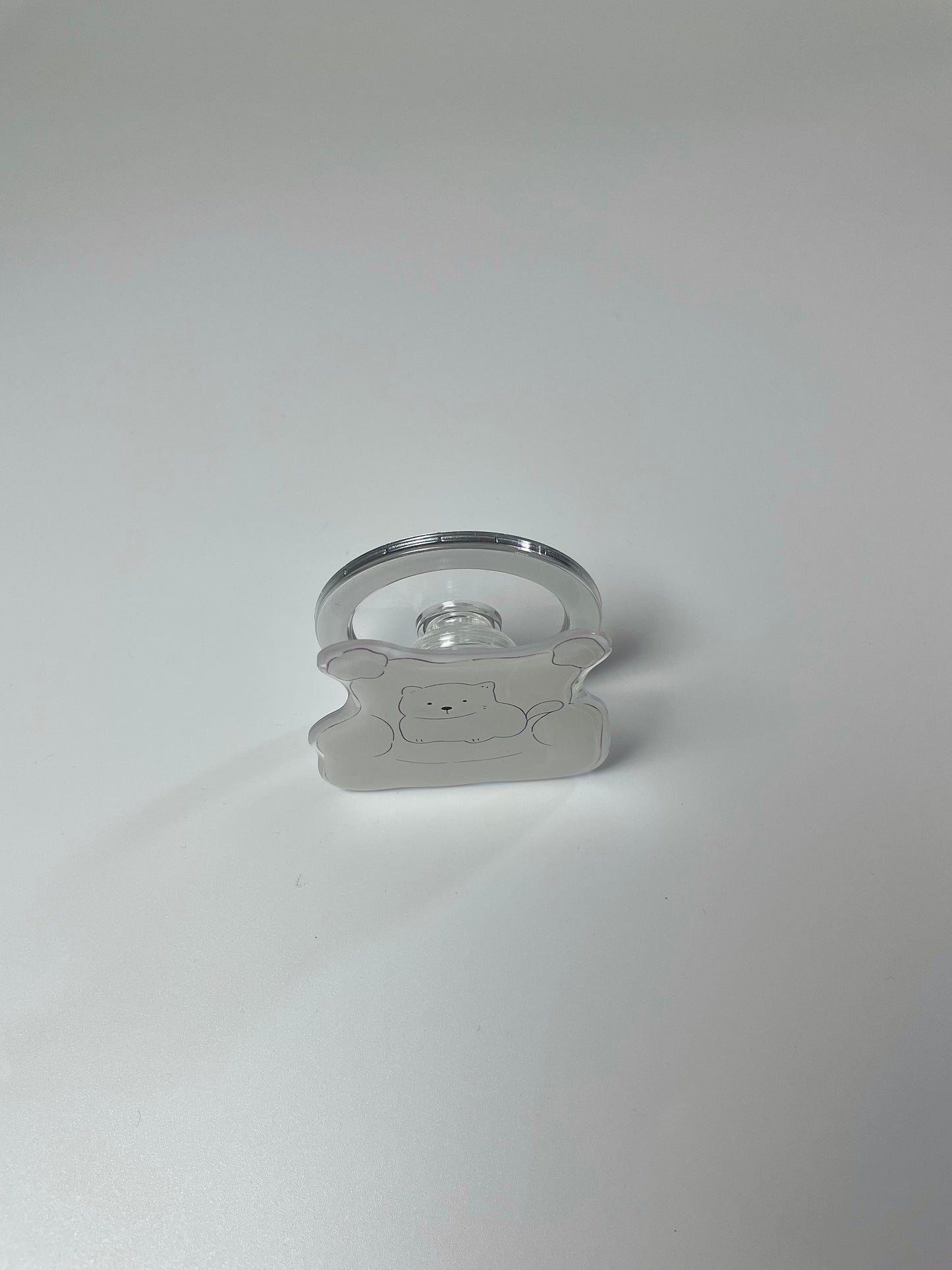Snowy Westie PupGrip - Magnetic MagSafe Phone Grip & Stand for iPhone