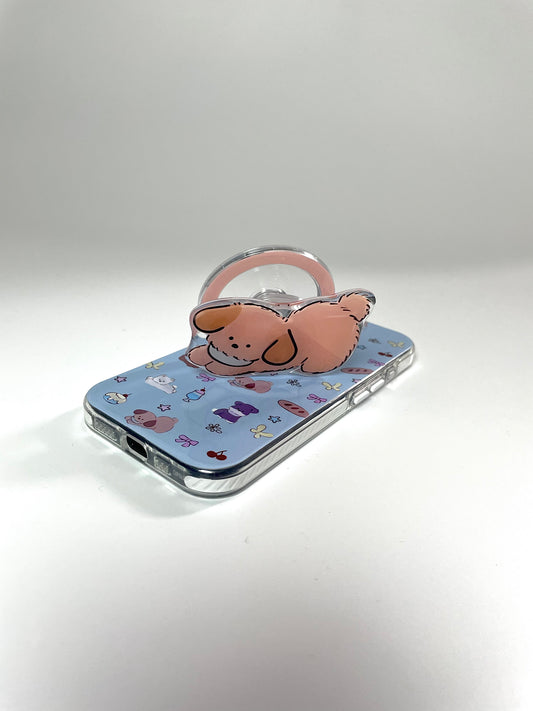 Toy Poodle PupGrip - Magnetic MagSafe Phone Grip and Stand for iPhone
