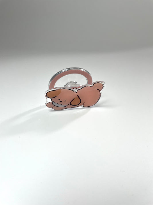 Toy Poodle PupGrip - Magnetic MagSafe Phone Grip and Stand for iPhone