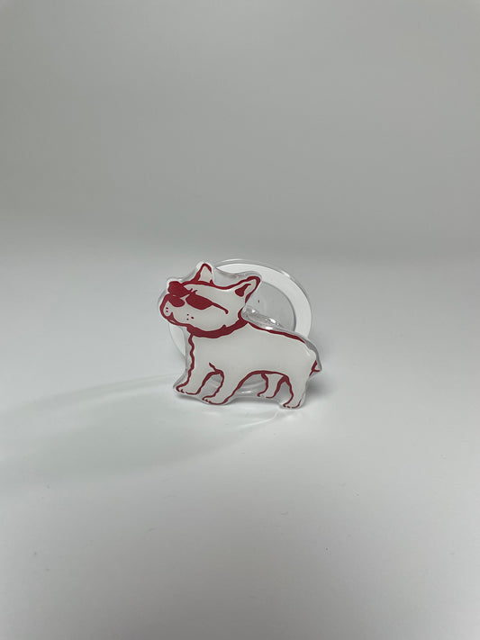 Bulldog PupGrip - Magnetic MagSafe Phone Grip and Stand for iPhone