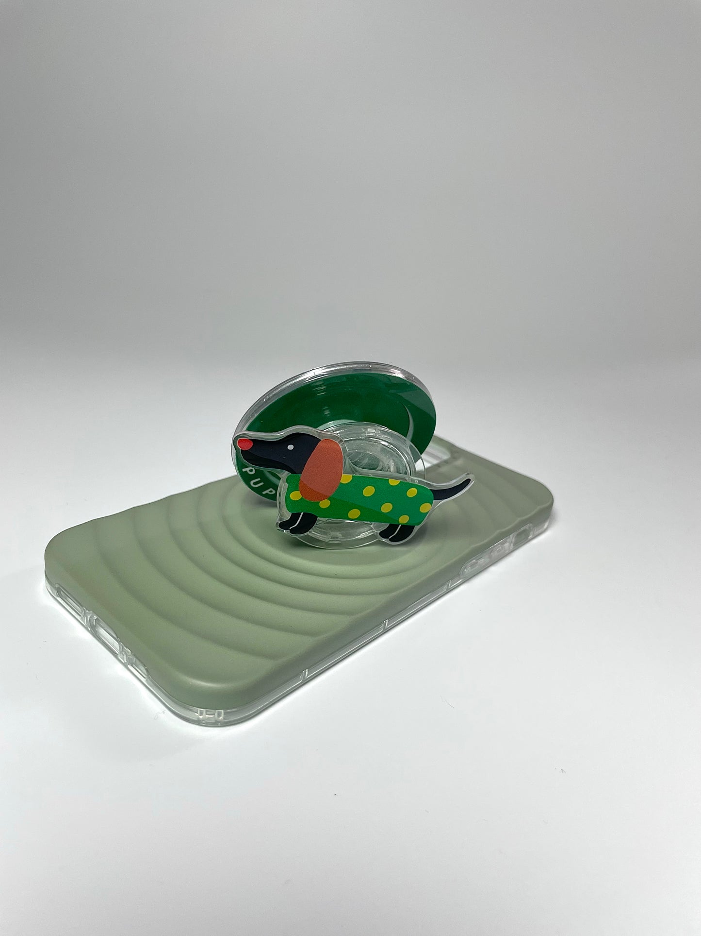 The Garden Explorer Dachshund - Magnetic MagSafe Phone Grip & Stand for iPhone