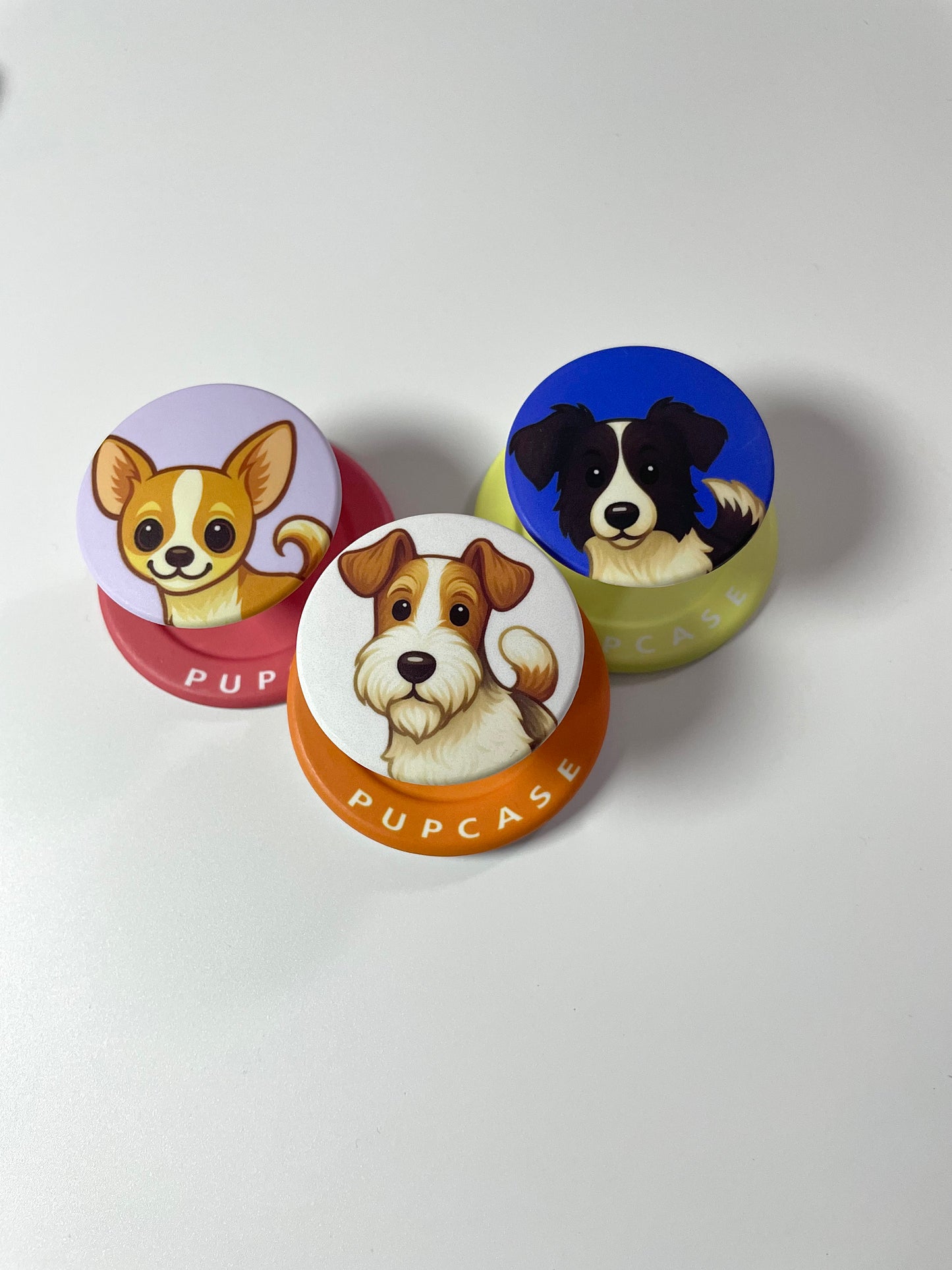 Fox Terrier Head Tilt PupGrip – Magnetic MagSafe Phone Grip & Stand for iPhone