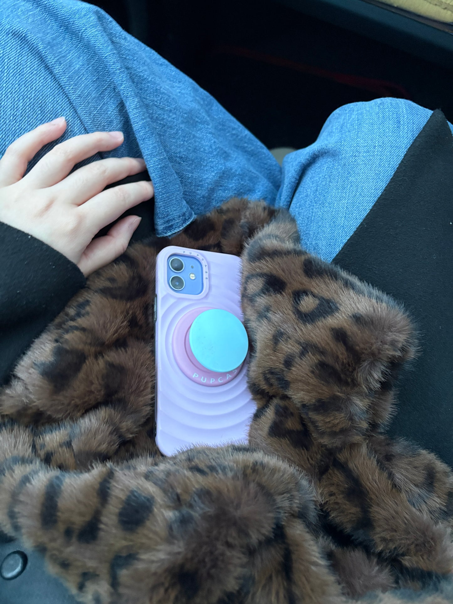 Petal Pink MagSafe Compatible iPhone Case – Minimal Wavy Design