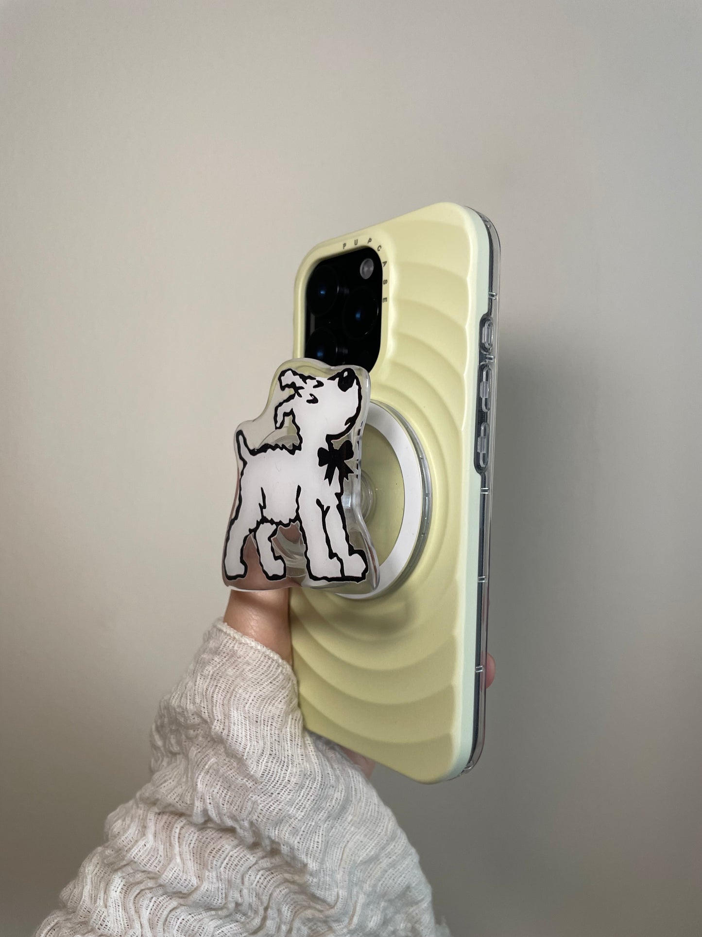 Terrier PupGrip - Magnetic MagSafe Phone Grip and Stand for iPhone