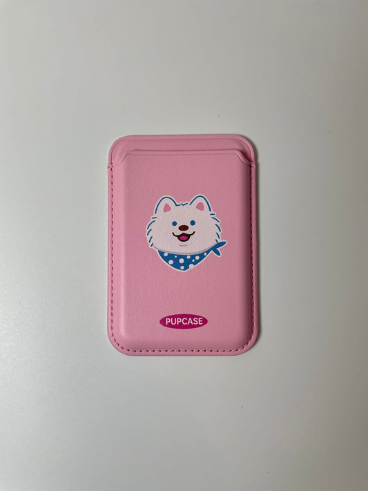 Bubblegum Samo PupWallet - MagSafe Phone Wallet and Card Holder