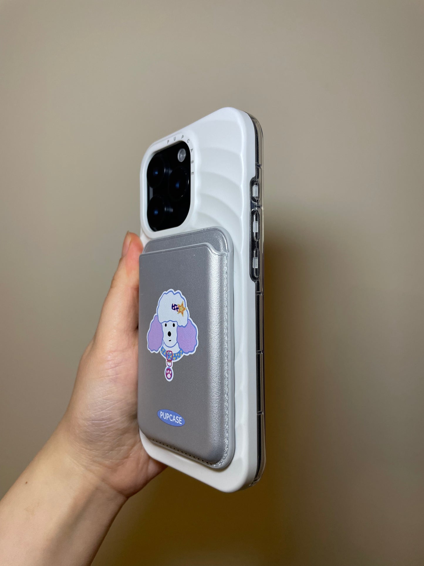 Frost Poodle PupWallet - MagSafe Phone Wallet and Card Holder