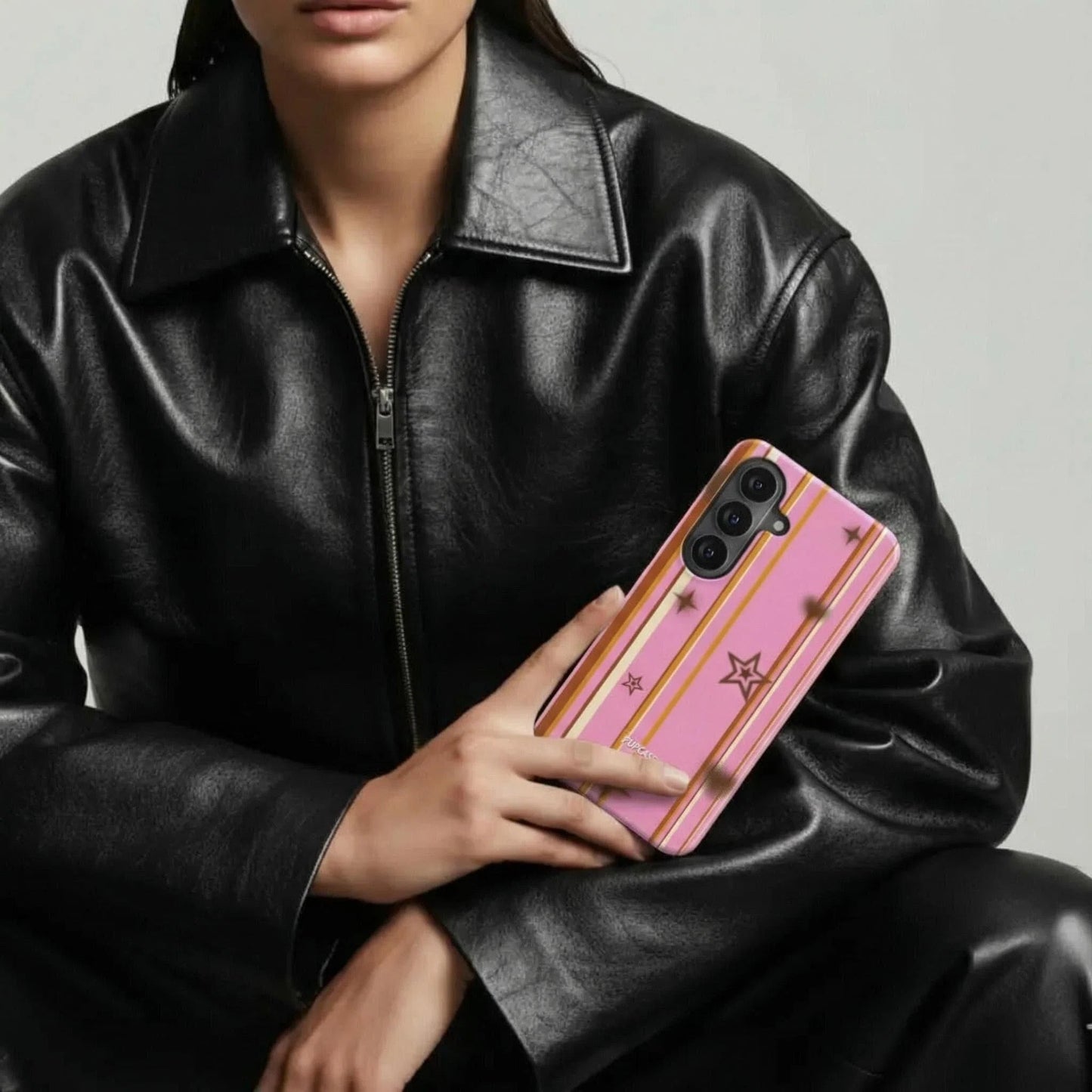 Retro Candy Stripe Magnetic Tough Phone Case | Samsung & Google Pixel