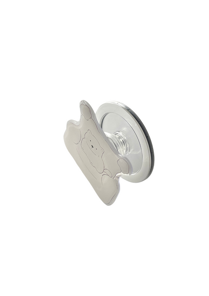 Snowy – Cozy Westie Magnetic Phone Grip