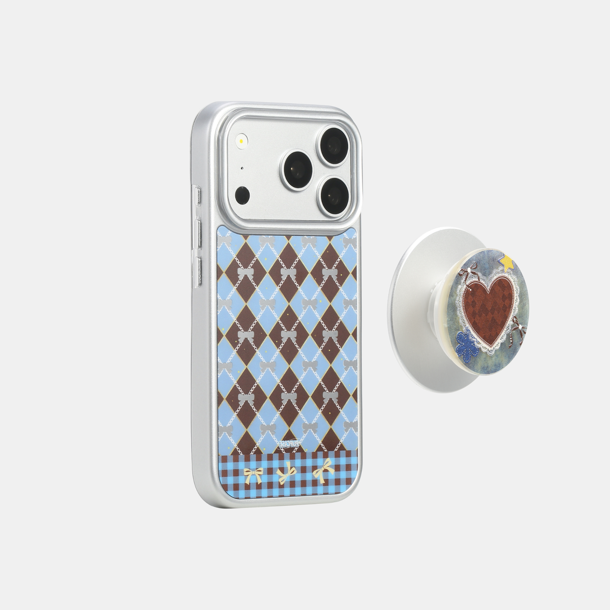 Lacey Sweetheart Magnetic Phone Grip