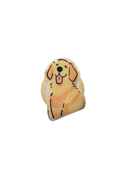 Doris - Golden Retriever Magnetic Phone Grip