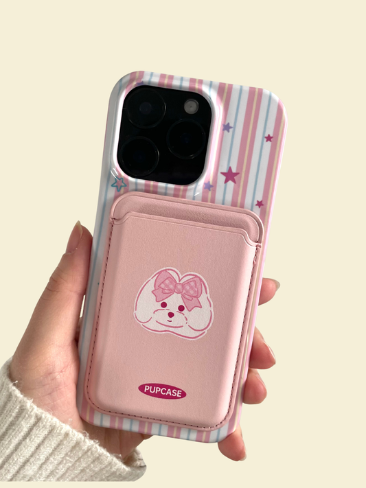 Starbow Maltese PupWallet - MagSafe Phone Wallet and Card Holder