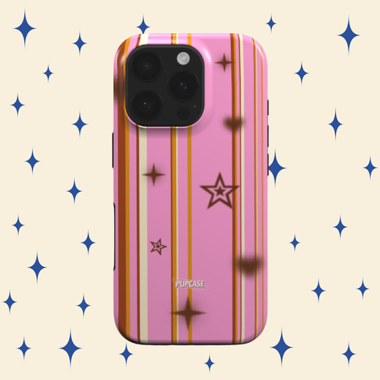 Retro Candy Stripe Phone Case for iPhone 12-17