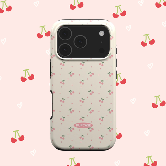 Cherry Milk Dream MagSafe Case for iPhone 12–17 | PupCase