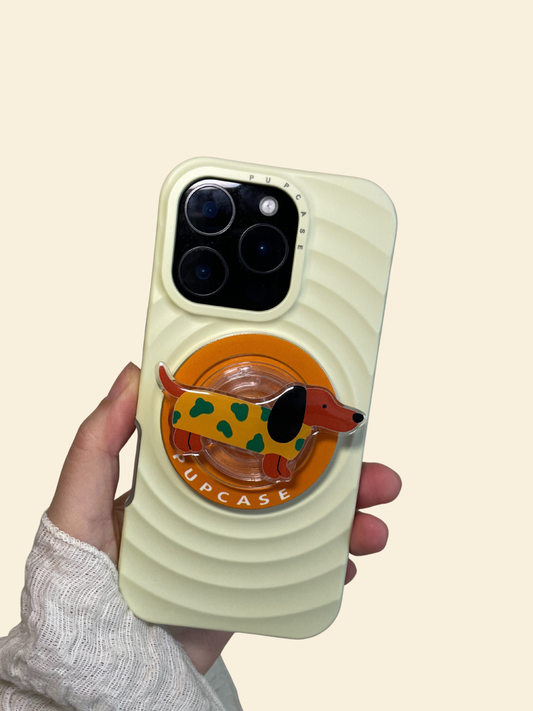 The Golden Scout Dachshund - Magnetic MagSafe Phone Grip & Stand for iPhone