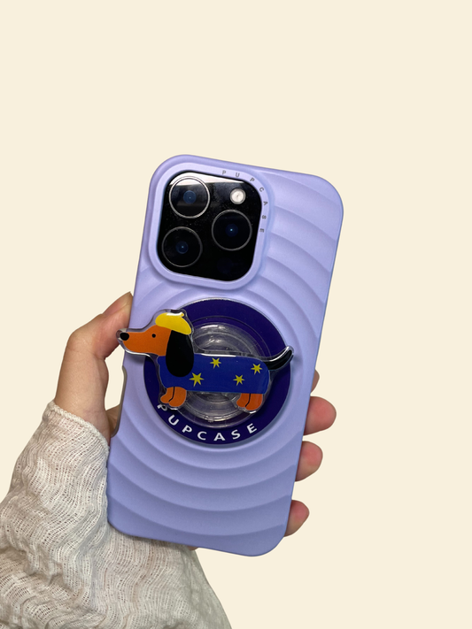 The Star Chaser Dachshund - Magnetic MagSafe Phone Grip & Stand for iPhone