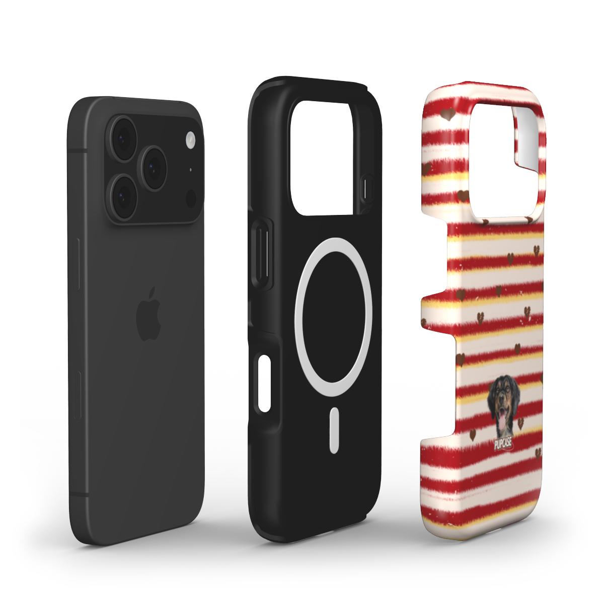 Personalised Memory Phone Case | Cocoa Heart