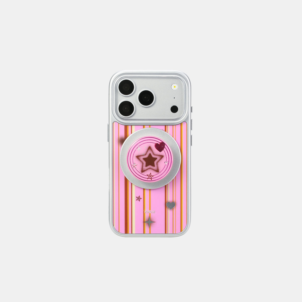 Pink Orbit Magnetic Phone Grip