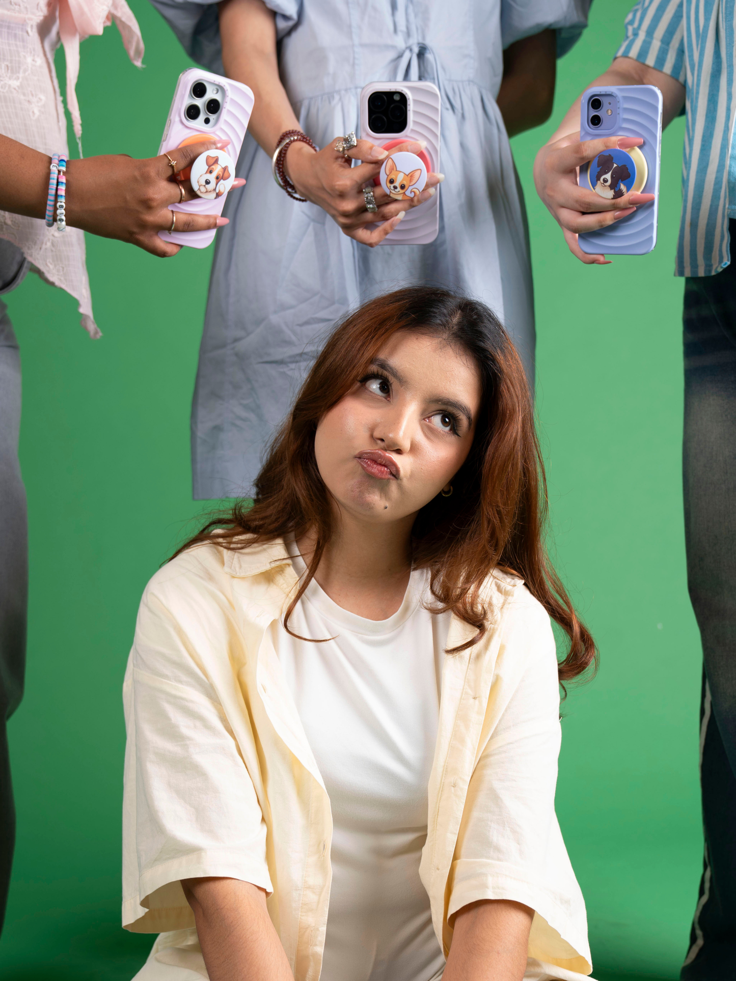 Chihuahua Head Tilt PupGrip – Magnetic MagSafe Phone Grip & Stand for iPhone