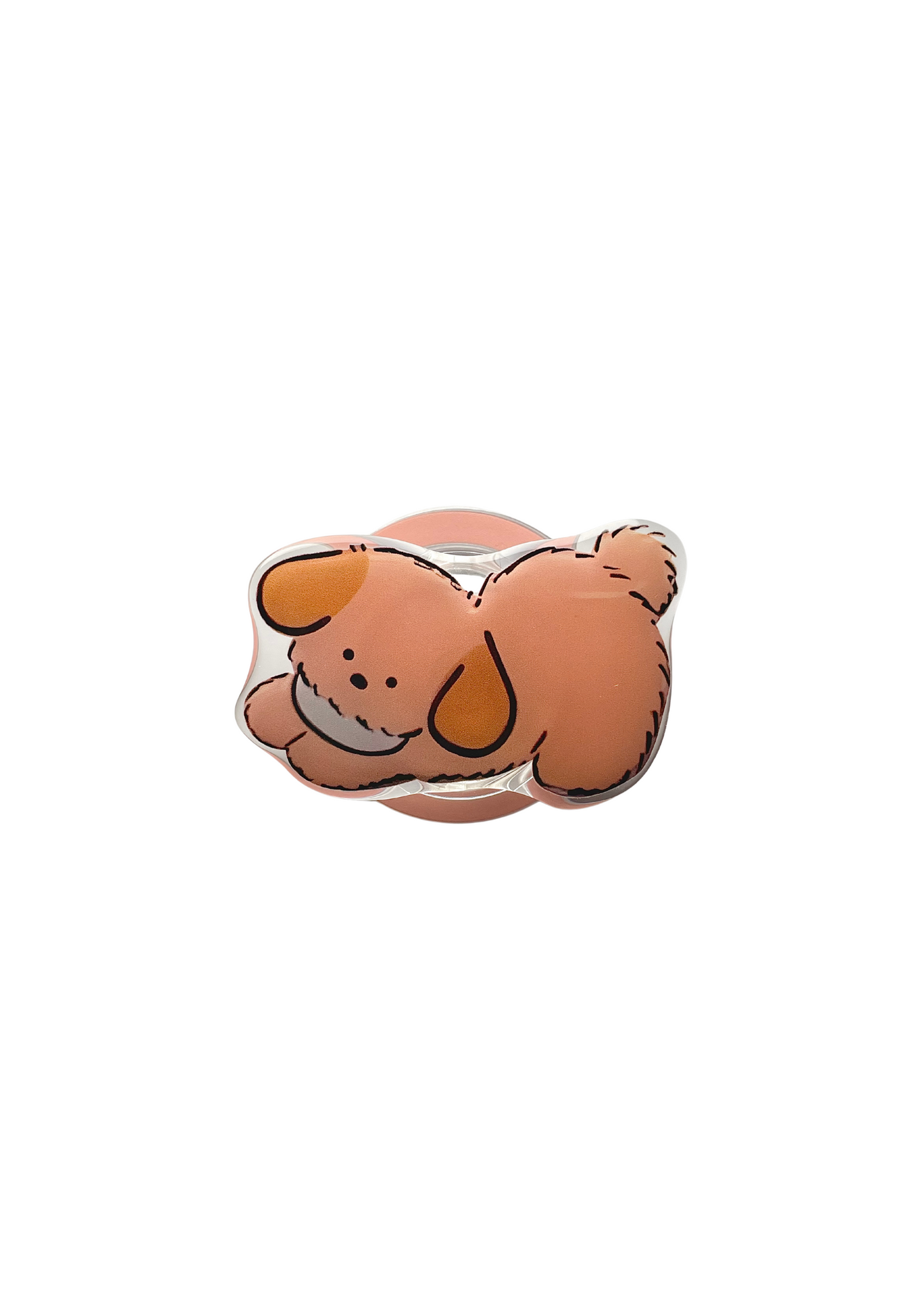 Theo – Fluffy Pup Magnetic Phone Grip