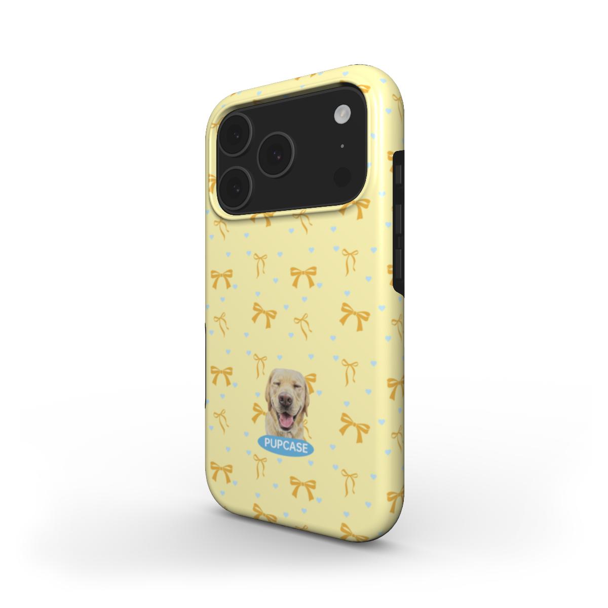 Personalised Memory Phone Case | Buttercup Bow