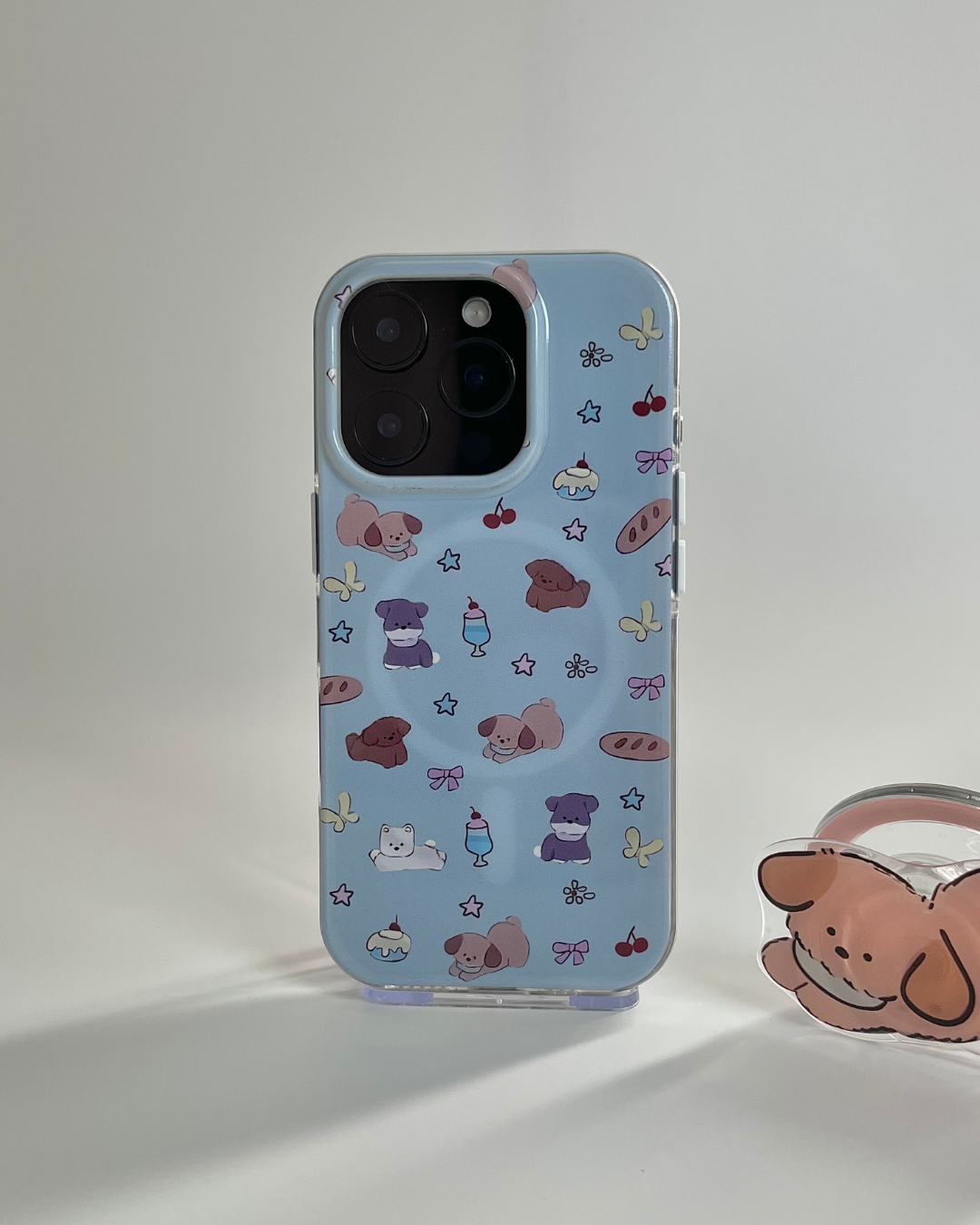 Toy Poodle’s Winter Wonderland - MagSafe Compatible iPhone Case