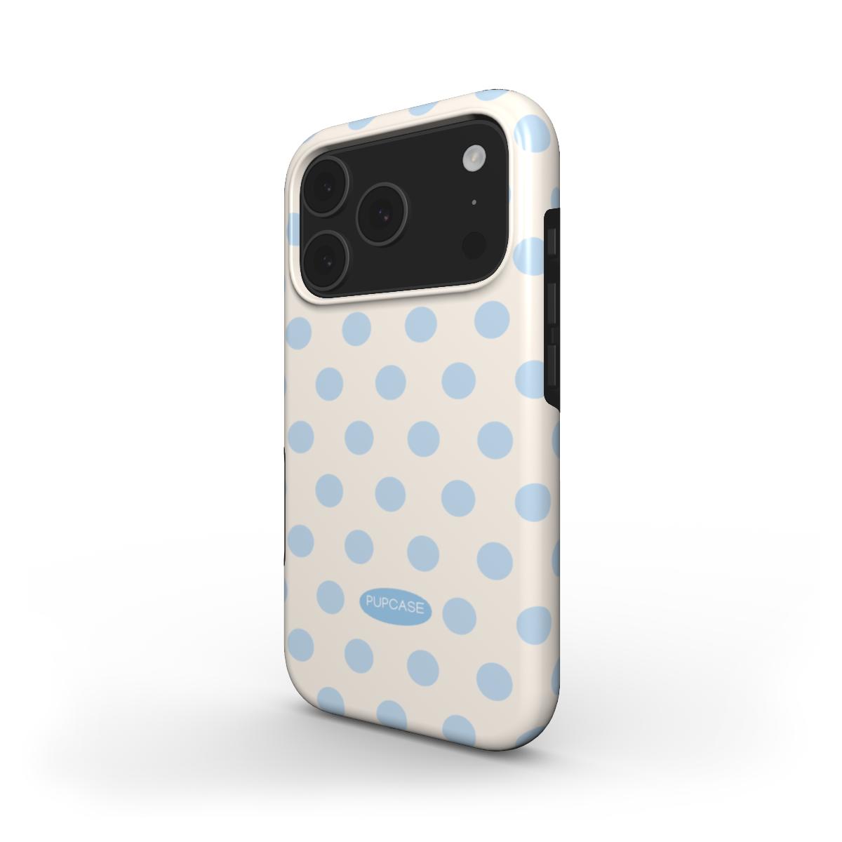Vanilla Ice Cream Polka Dot MagSafe Phone Case for iPhone 12-17