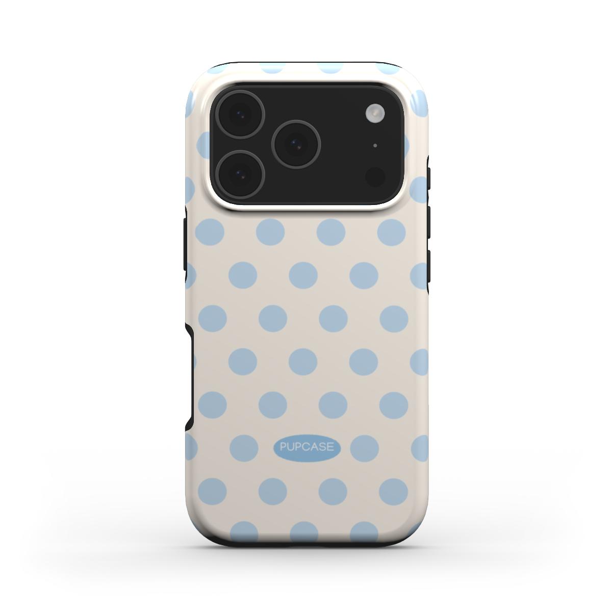 Vanilla Ice Cream Polka Dot MagSafe Phone Case for iPhone 12-17