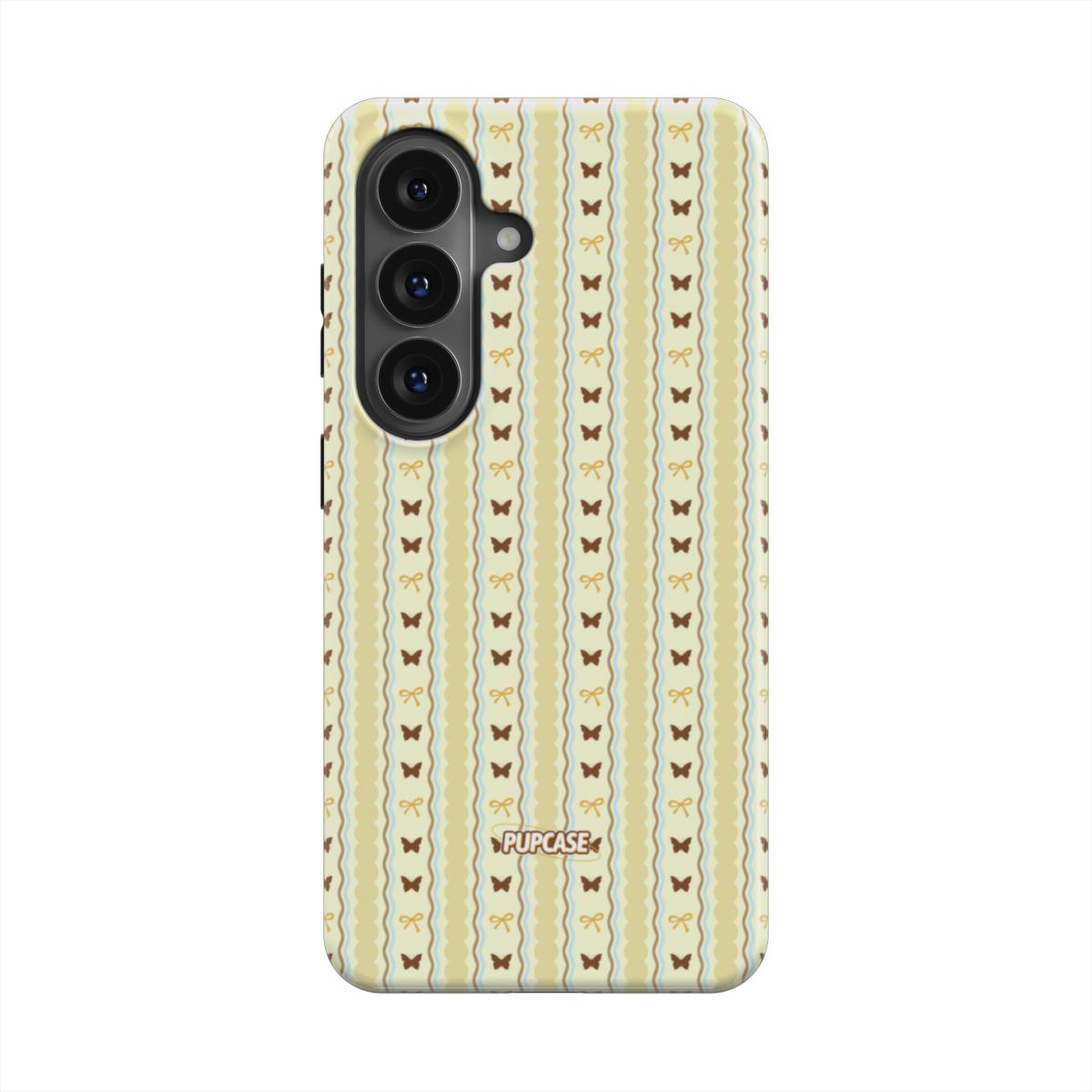 Vintage Butterfly Bow Magnetic Tough Phone Case | Samsung & Google Pixel