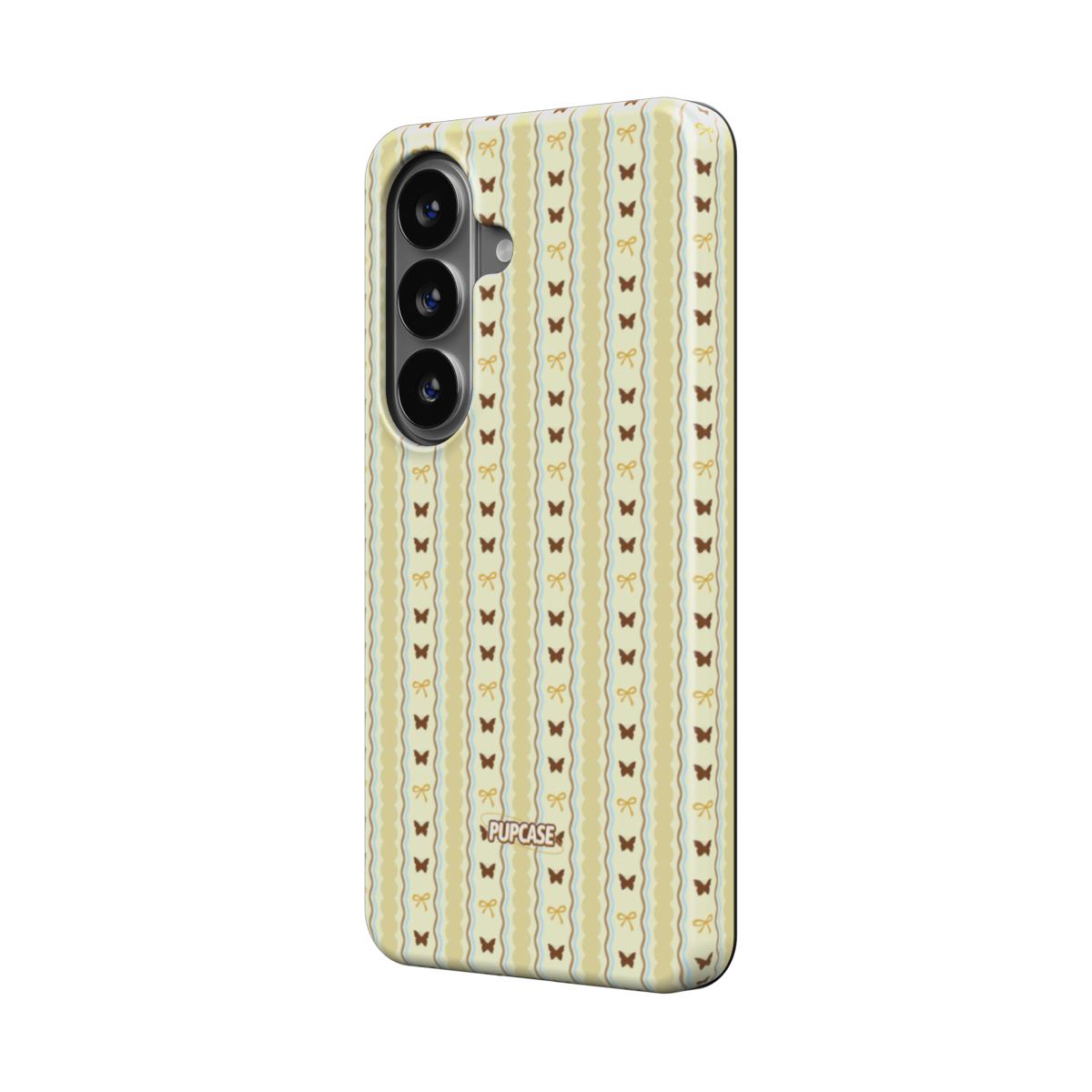 Vintage Butterfly Bow Magnetic Tough Phone Case | Samsung & Google Pixel