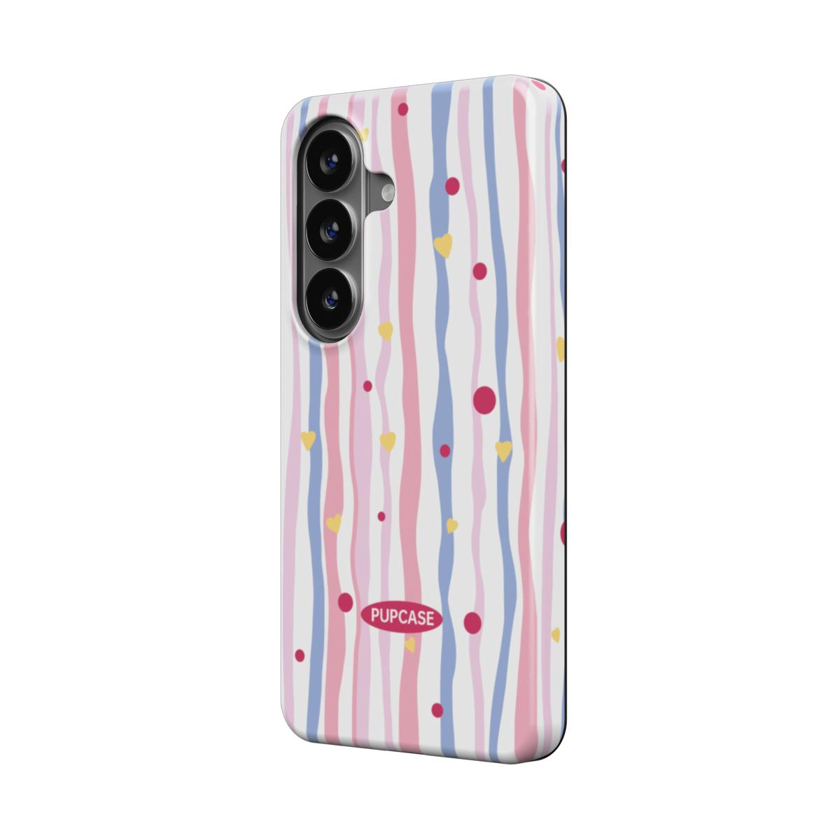 Sweetheart Stripe Magnetic Tough Phone Case | Samsung & Google Pixel